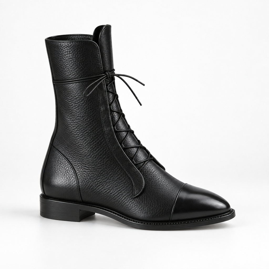 Women's Fashionable Combat Ankle Boots