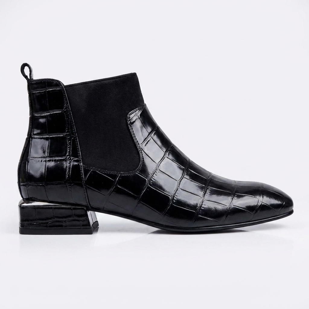 Women's Leather Chelsea Ankle Boots