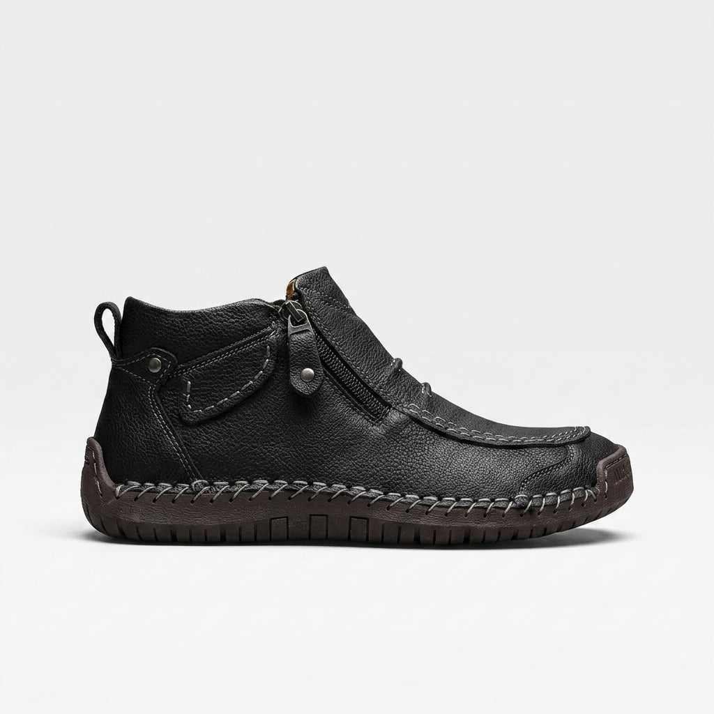 Men's Leather Ankle Boots