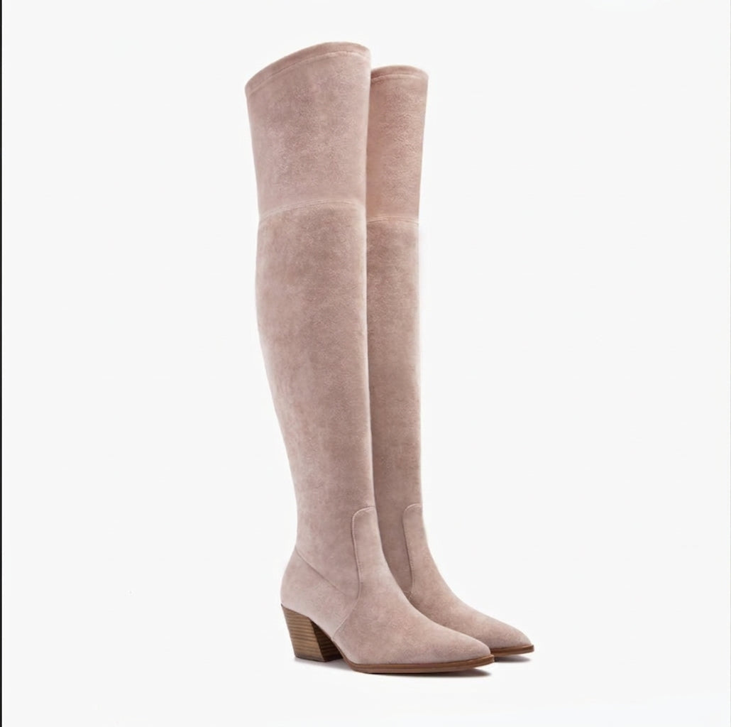 Women's Over The Knee High Heeled Boots