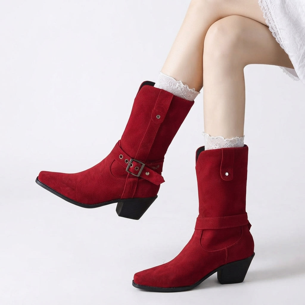 Women's Mid-Calf Cowboy Boots