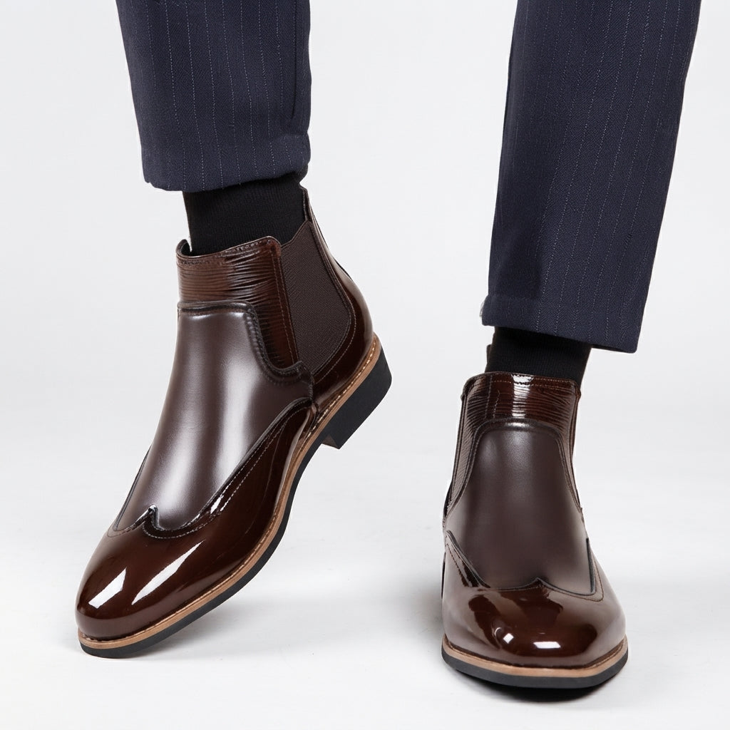 Men's Leather Classic Chelsea Boots