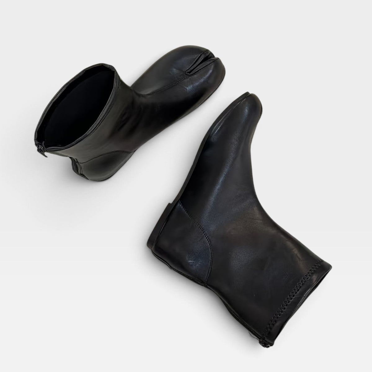 Women's Leather Split-Toe Boots