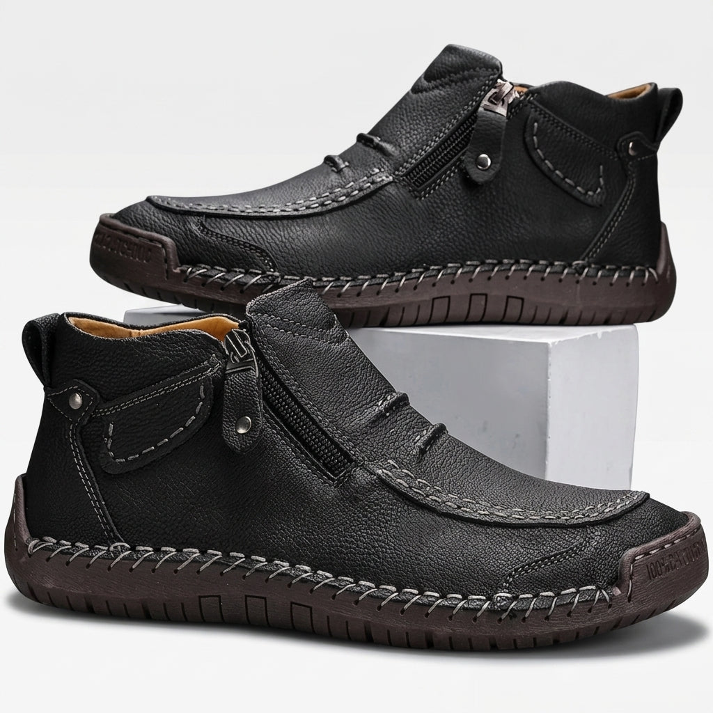 Men's Leather Ankle Boots