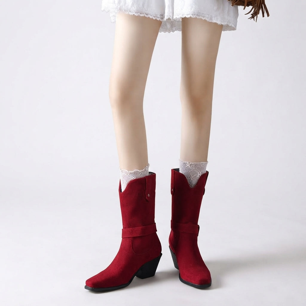 Women's Mid-Calf Cowboy Boots