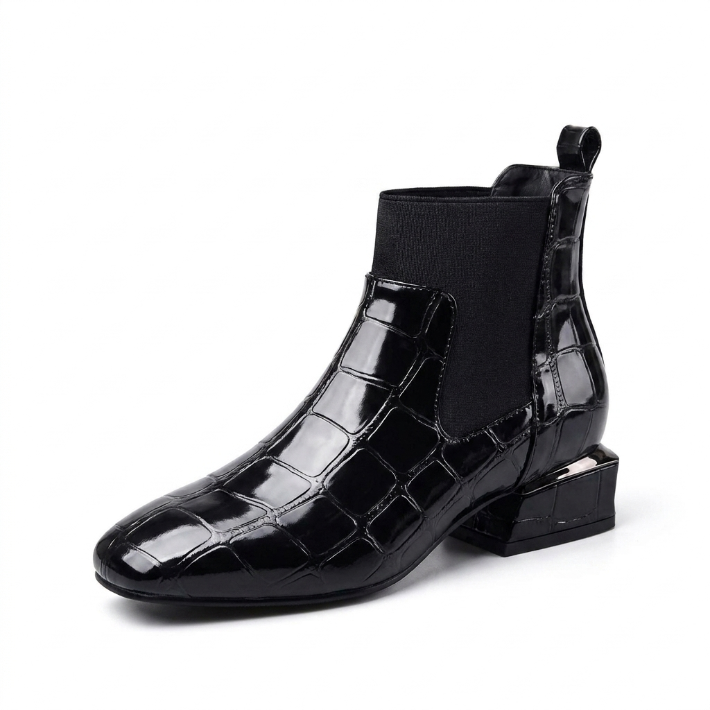 Women's Leather Chelsea Ankle Boots