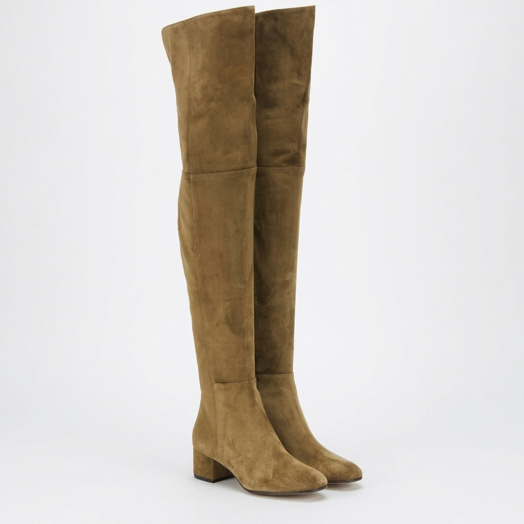 Women's Over The Knee High Suede Boots
