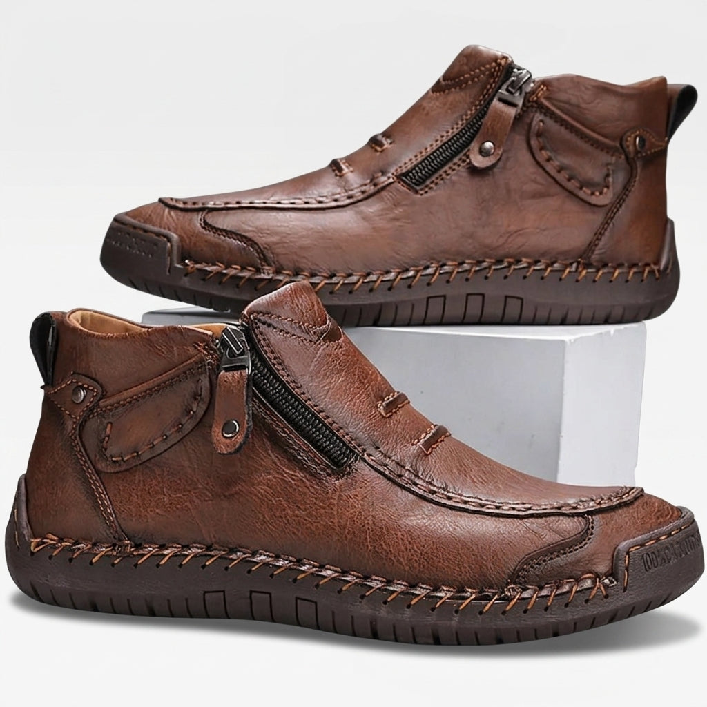 Men's Leather Ankle Boots