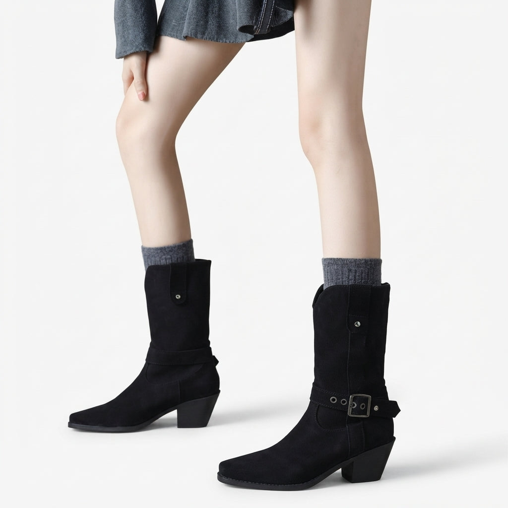 Women's Mid-Calf Cowboy Boots