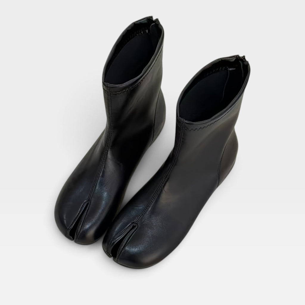 Women's Leather Split-Toe Boots