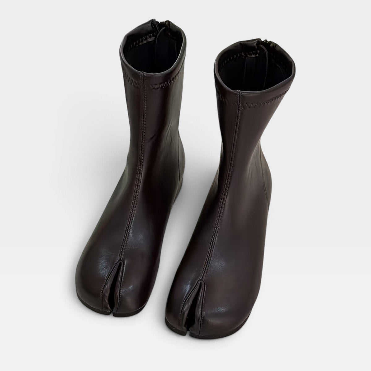 Women's Leather Split-Toe Boots
