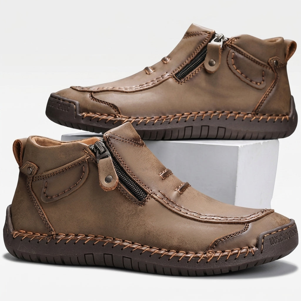 Men's Leather Ankle Boots