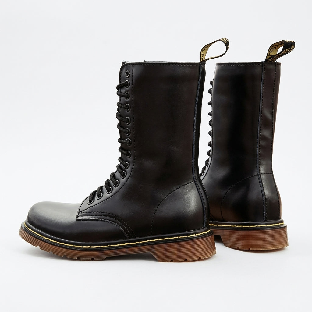 Men's Versatile Leather Combat Boots