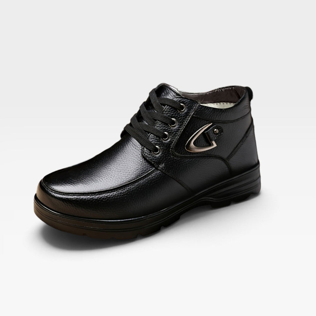 Men's Leather Lace-Up Boots