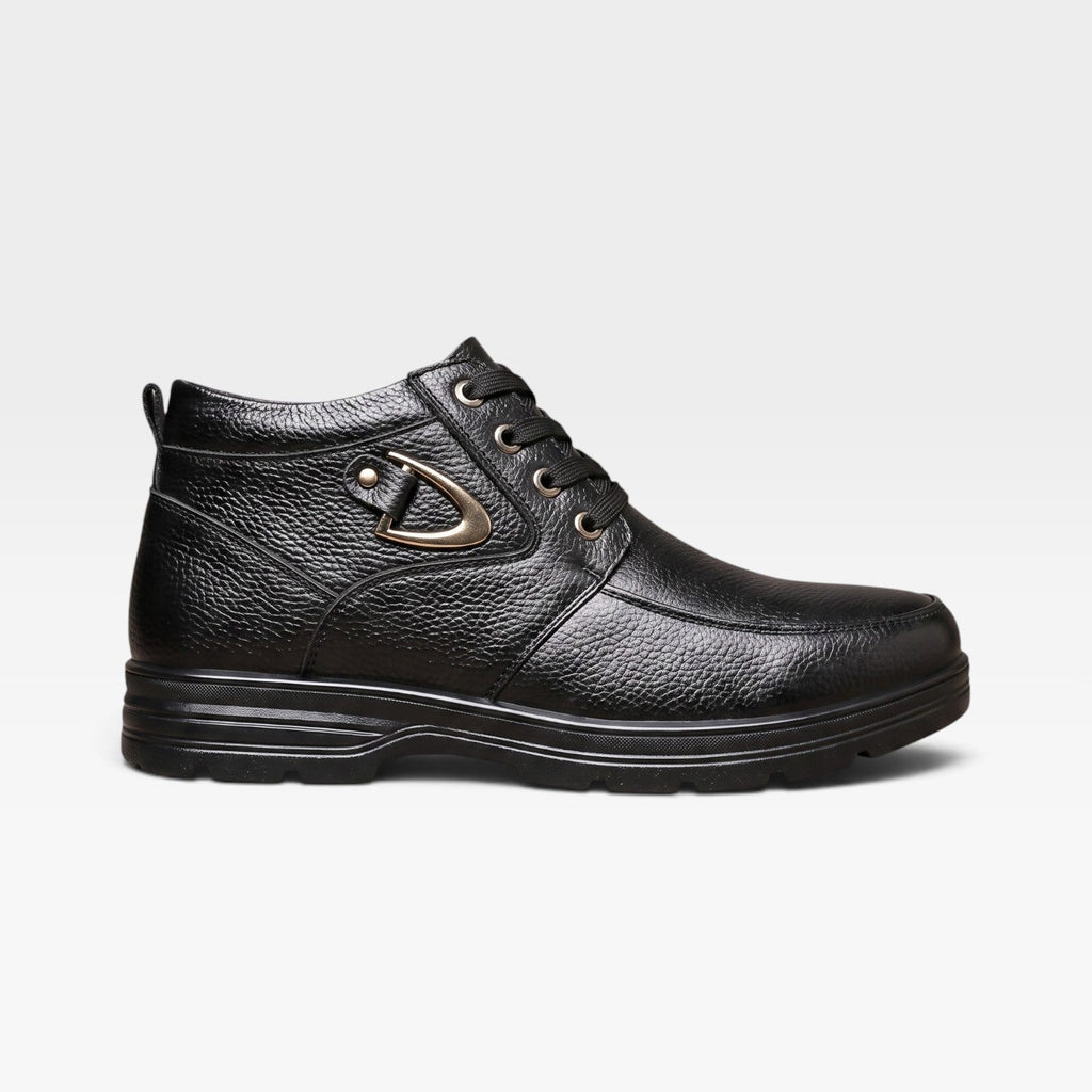 Men's Leather Lace-Up Boots
