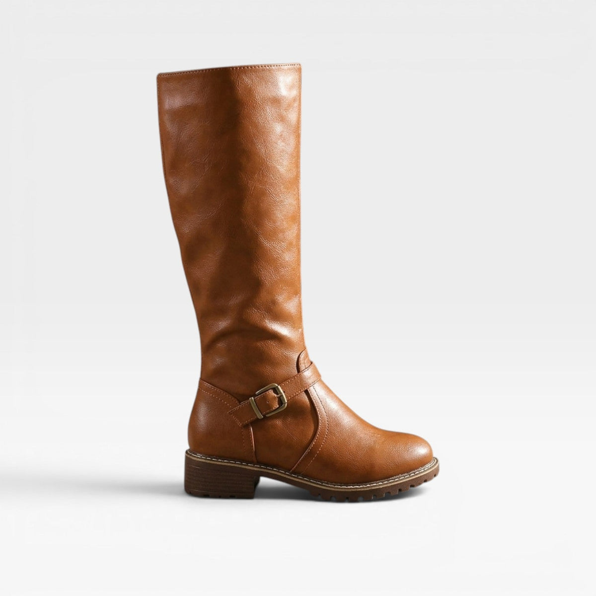 Women's Knee High Leather Riding Boots