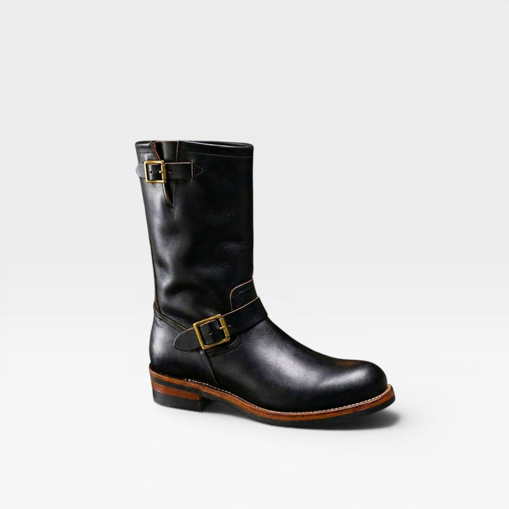 Men's Distressed Leather Calf Boots