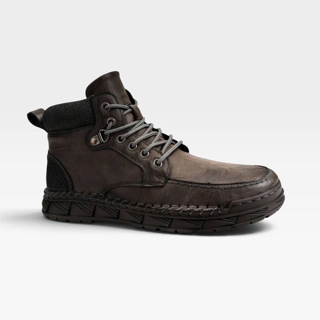 Men's Suede Lace-Up Ankle Boots