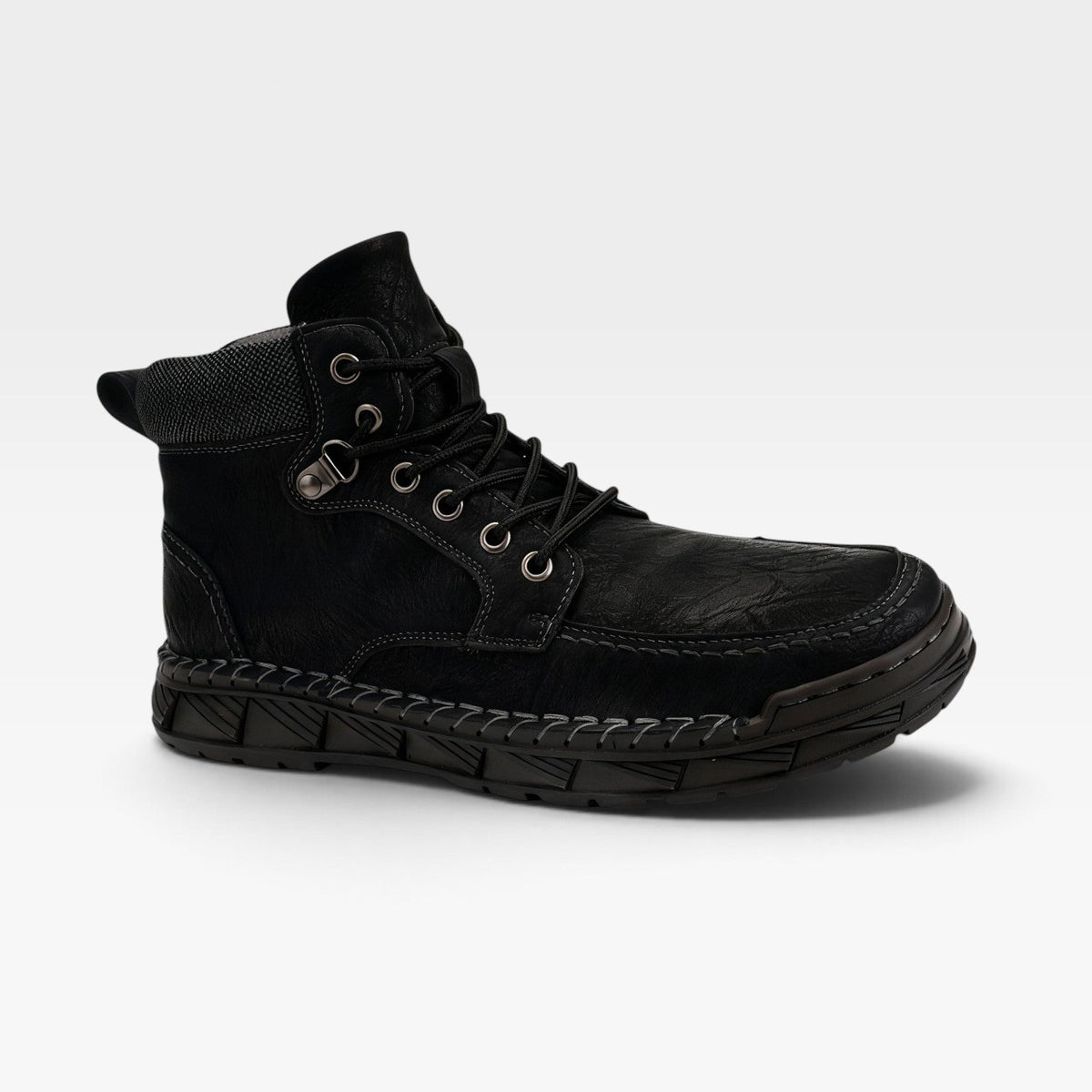 Men's Suede Lace-Up Ankle Boots