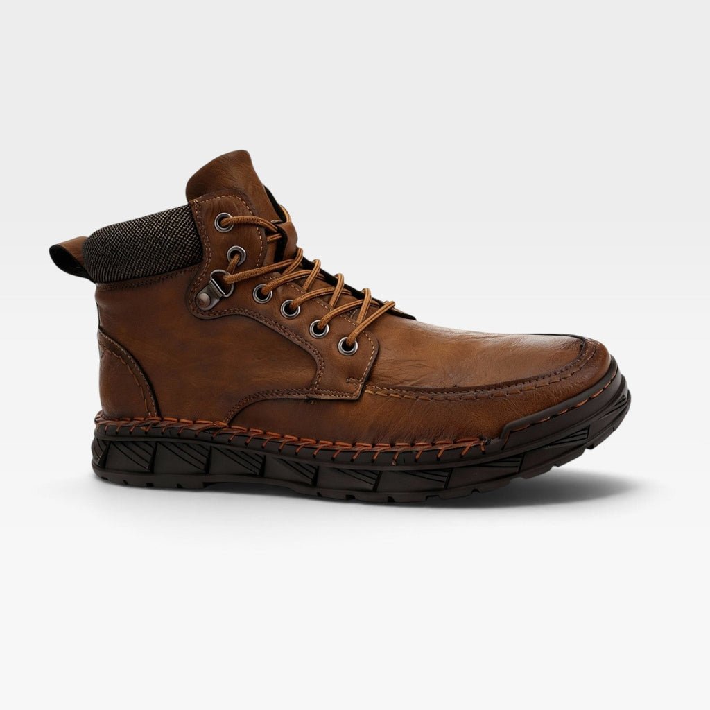 Men's Suede Lace-Up Ankle Boots