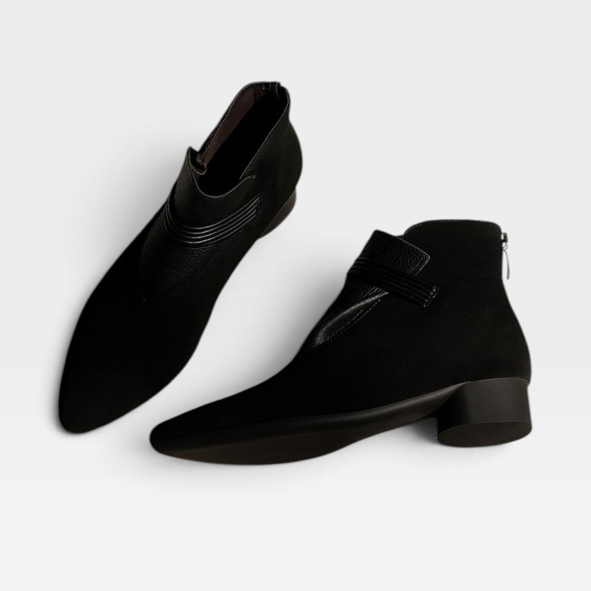 Women's Elegant Genuine Suede Ankle Boots