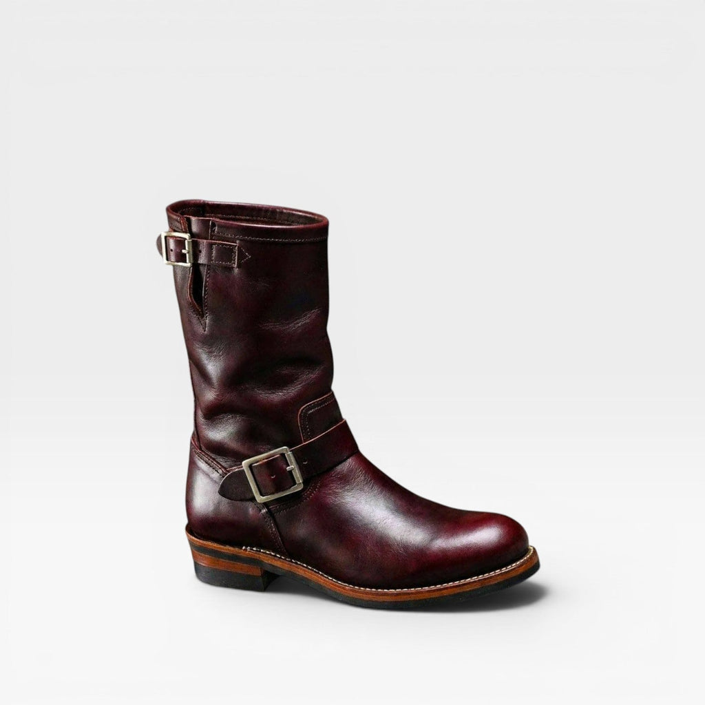 Men's Distressed Leather Calf Boots